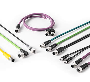 M12 Circular cable connectors